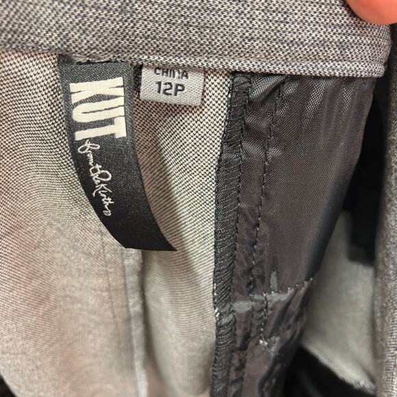 New Kut From the Kloth Rose Bootcut Pant Grey‎ Womens 12P Career Stitch Fix - Picture 3 of 16